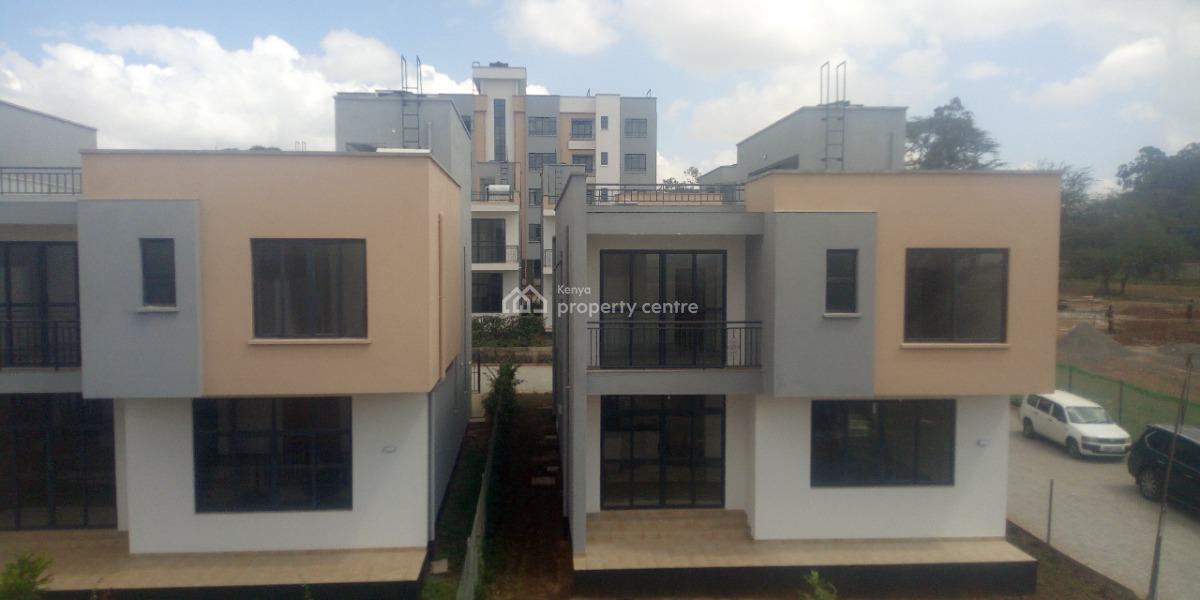 Four (4) Bedroom All Ensuite Townhouses with a Staff Quarter, Mombasa Road, Syokimau/mulolongo, Machakos, Townhouse for Sale