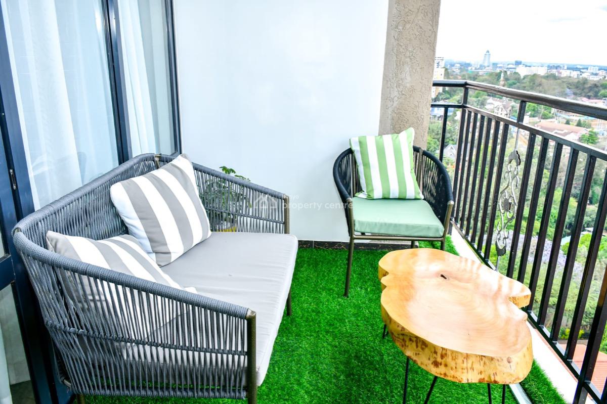 Fully Furnished and Serviced 3 Bedroom Apartment with Dsq, Kilimani, Nairobi, Apartment for Rent