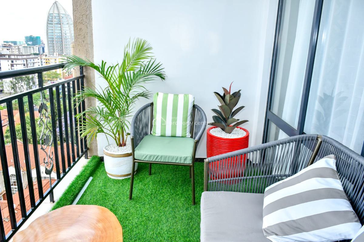 Fully Furnished and Serviced 3 Bedroom Apartment with Dsq, Kilimani, Nairobi, Apartment for Rent