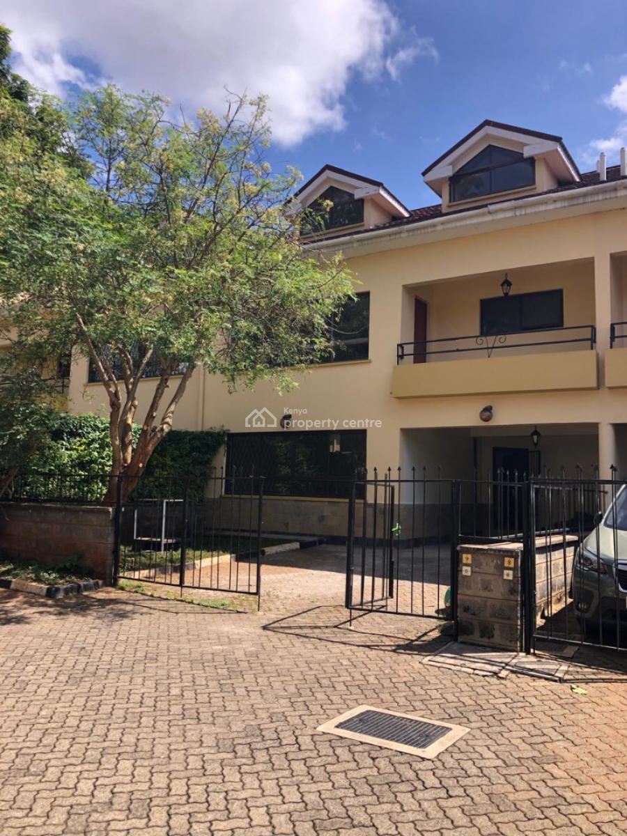 5 Bedrooms All Ensuite Townhouse in a Gated Community., Lavington, Nairobi, Townhouse for Rent