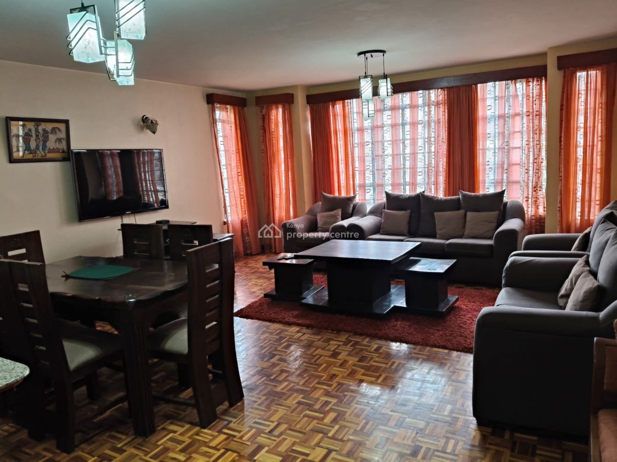 Magnificent 3-bedroom Fully Furnished Apartment in Kiliman, Kilimani Chania, Kilimani, Nairobi, Apartment Short Let
