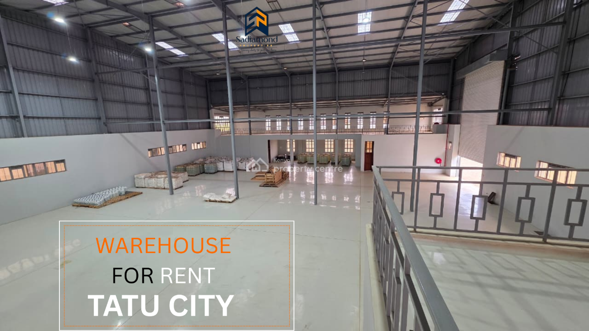 Exclusive Warehouse for Lease in Tatu City Sez, Ruiru, Ruiru, Kiambu, Warehouse for Rent
