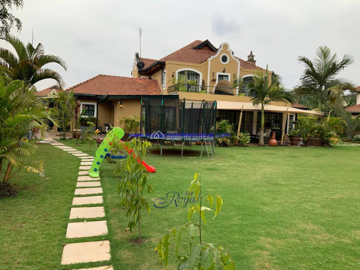 Runda -- Elegant 5 Bedroom House in a Secure Gated Community, Runda, Westlands, Nairobi, House for Rent