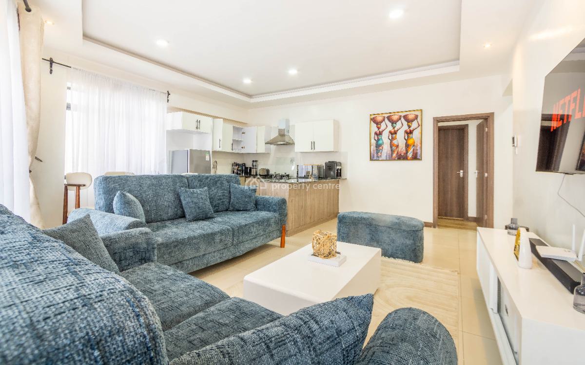 an Elegant Spacious 2 Bedroom Master Ensuite Fully Furnished, Kileleshwa, Nairobi, Apartment for Rent