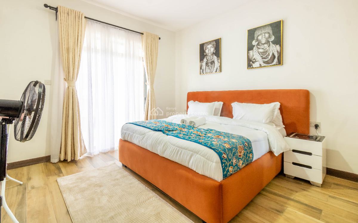 an Elegant Spacious 2 Bedroom Master Ensuite Fully Furnished, Kileleshwa, Nairobi, Apartment for Rent