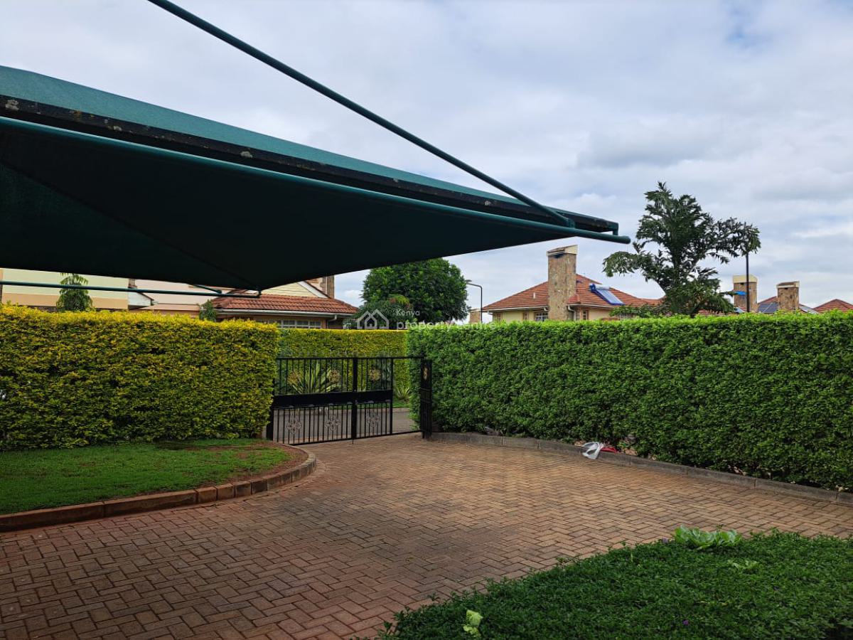 4 Bedroom Corner Townhouse with Dsq in Gated Community, Runda Paradise, Runda, Westlands, Nairobi, Townhouse for Sale