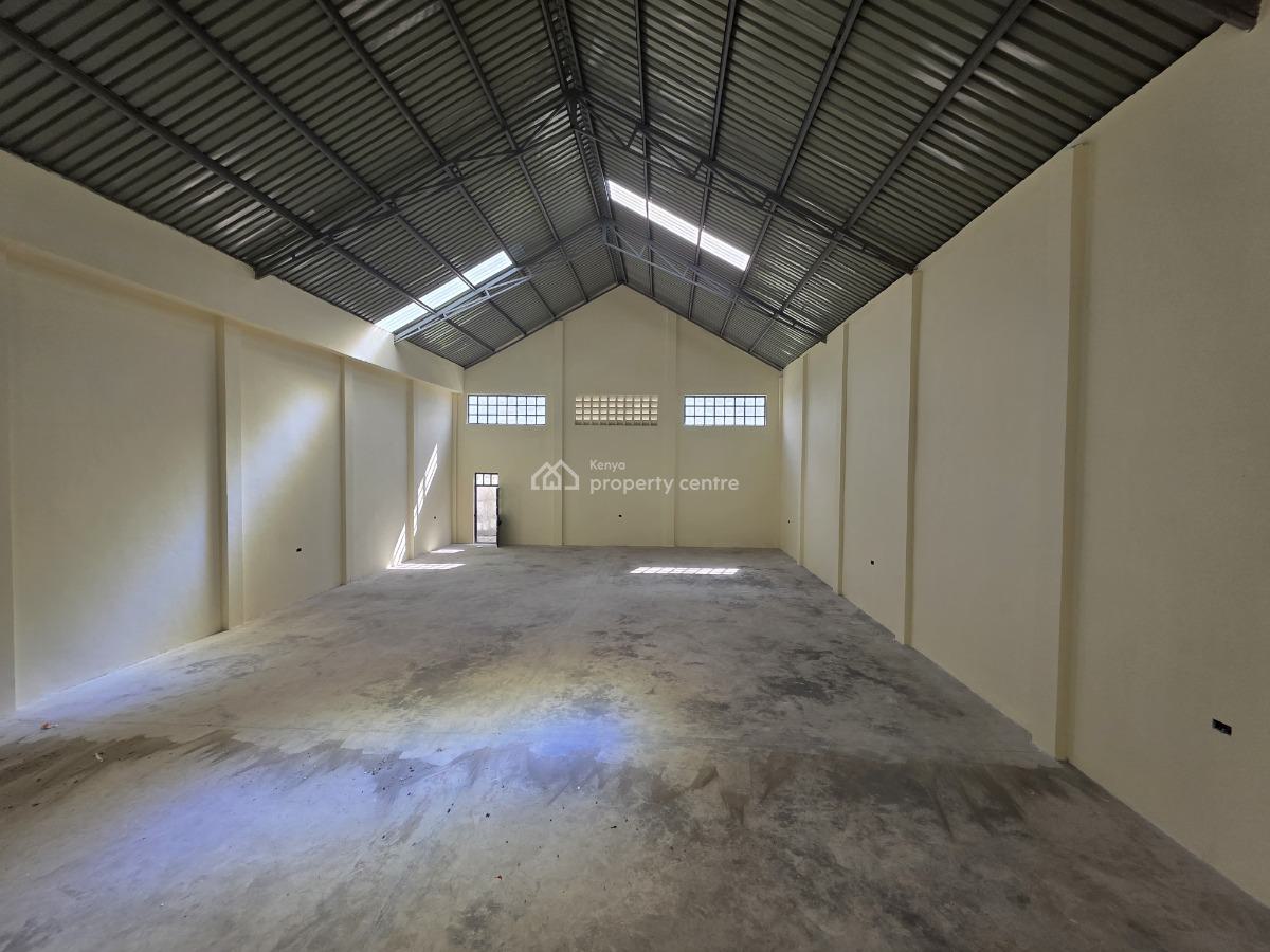 Spacious 4,000 Sqft Warehouse  in Mlolongo, Mombasa Road, Syokimau/mulolongo, Machakos, Warehouse for Rent