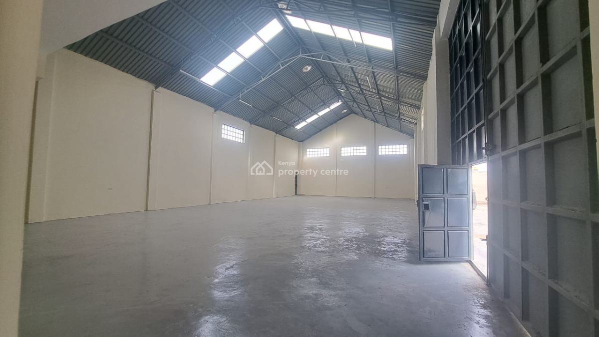 Spacious 4,000 Sqft Warehouse  in Mlolongo, Mombasa Road, Syokimau/mulolongo, Machakos, Warehouse for Rent