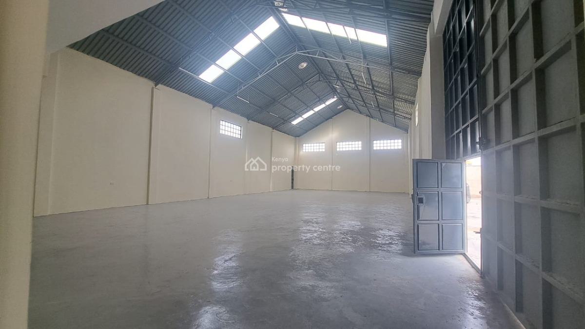 Spacious 4,000 Sqft Warehouse  in Mlolongo, Mombasa Road, Syokimau/mulolongo, Machakos, Warehouse for Rent