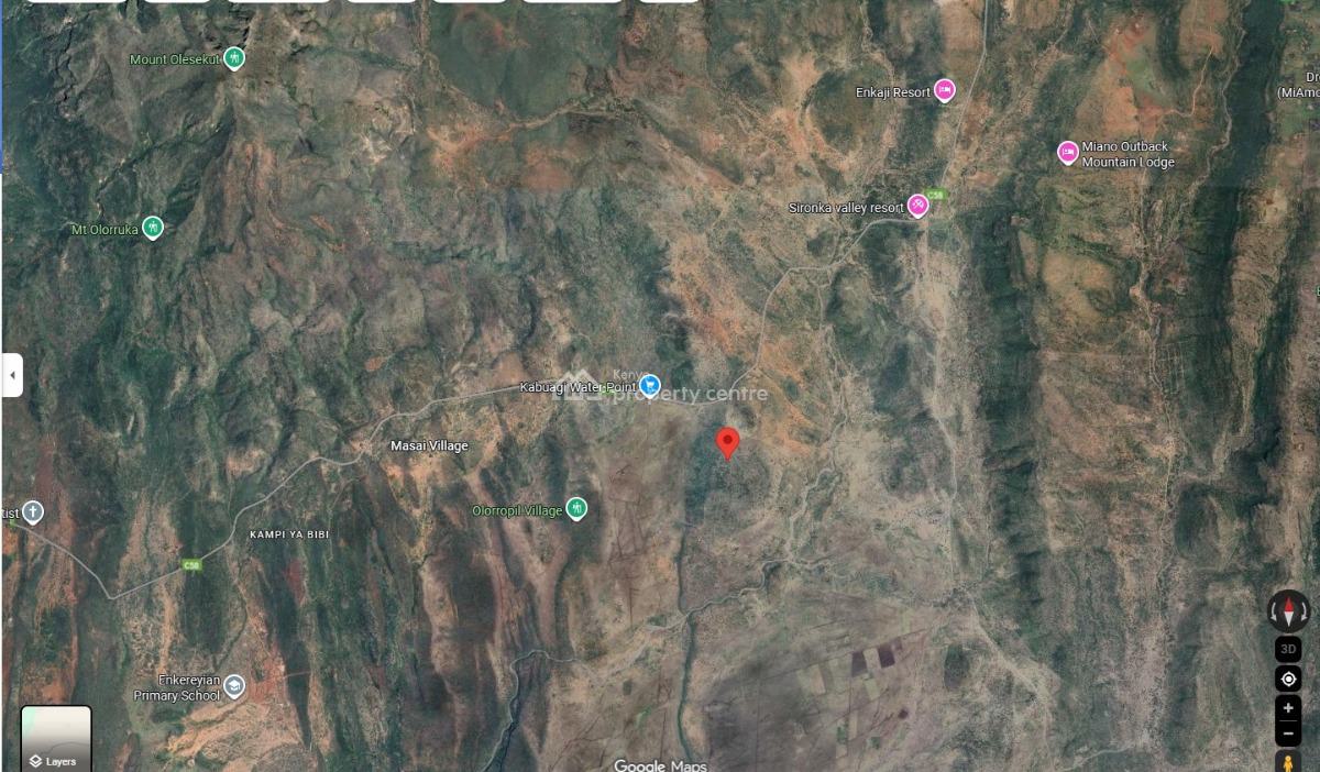 Seven Acres in Kiserian, Close to Sironka Valley Resort on Magadi Road, Kiserian, Ngong, Kajiado, Mixed-use Land for Sale