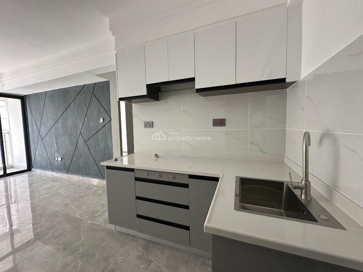 1 Bedroom Plus Study Apartment Along Kindaruma Road, Kindaruma, Kilimani, Nairobi, Apartment for Rent