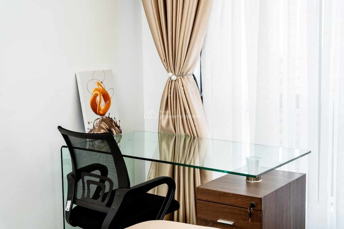 Fully Furnished 1 Bedroom Plus Study Room, Kindaruma Road, Kilimani, Nairobi, Apartment for Rent