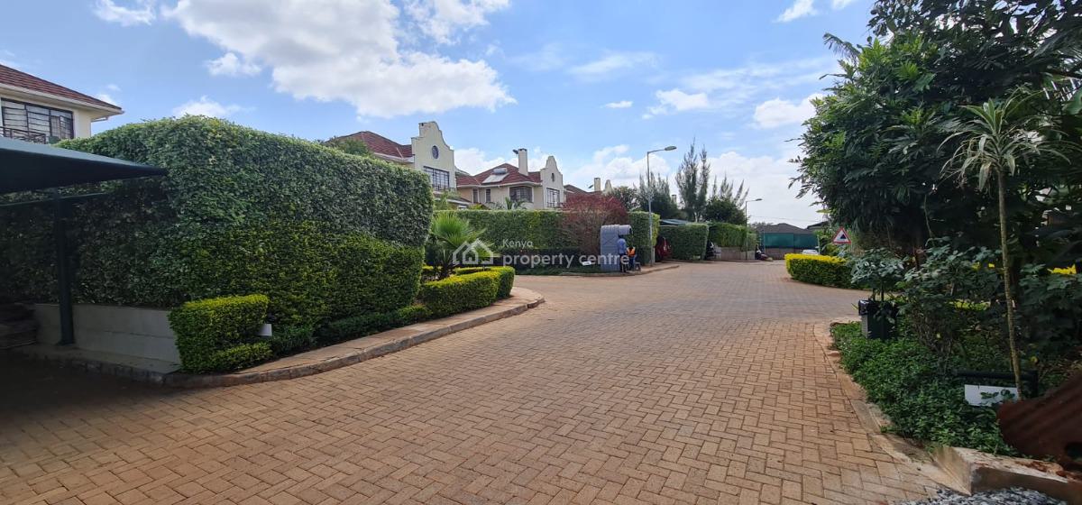 Luxurious 4-bedroom Townhouse in Gated Community, Kiambu Road ,kencom Sacco, Runda, Westlands, Nairobi, House for Sale