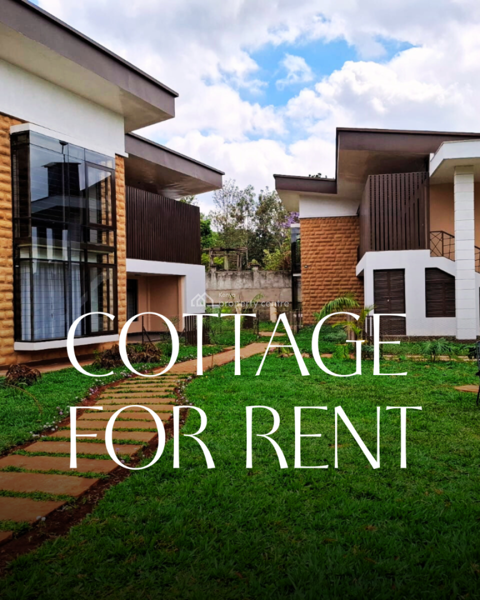 Furnished 2 Bedroom  Cottage  in Runda, Nairobi, Kiambu Road, Runda, Westlands, Nairobi, House for Rent