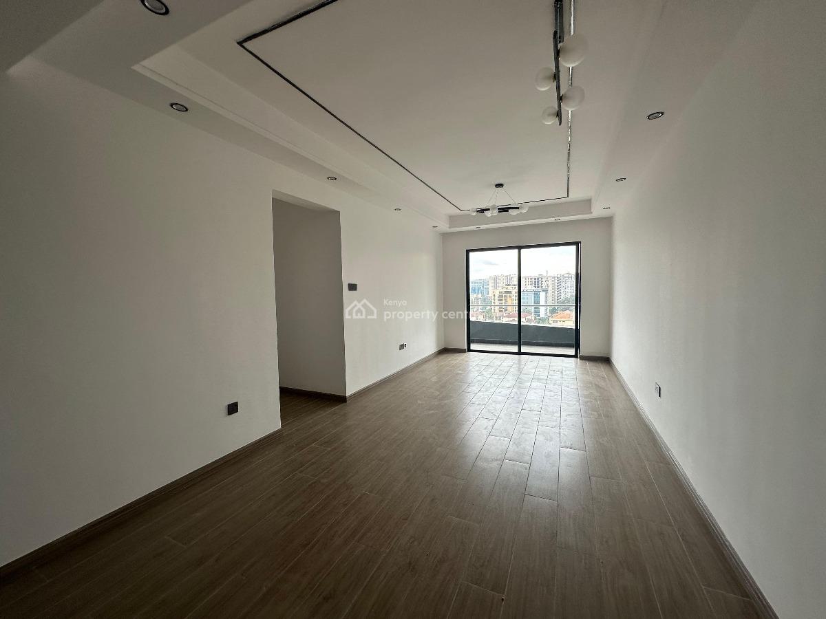 Modern Unfurnished 2 Bedroom Apartment in Kilimani, George Padmore Road, Chiromo, Kilimani, Nairobi, Apartment for Rent