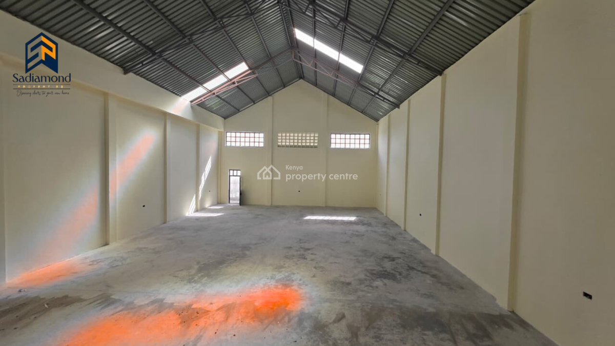 Spacious Warehouse  in Mlolongo, Syokimau, Industrial Area, Embakasi, Nairobi, Commercial Property for Rent