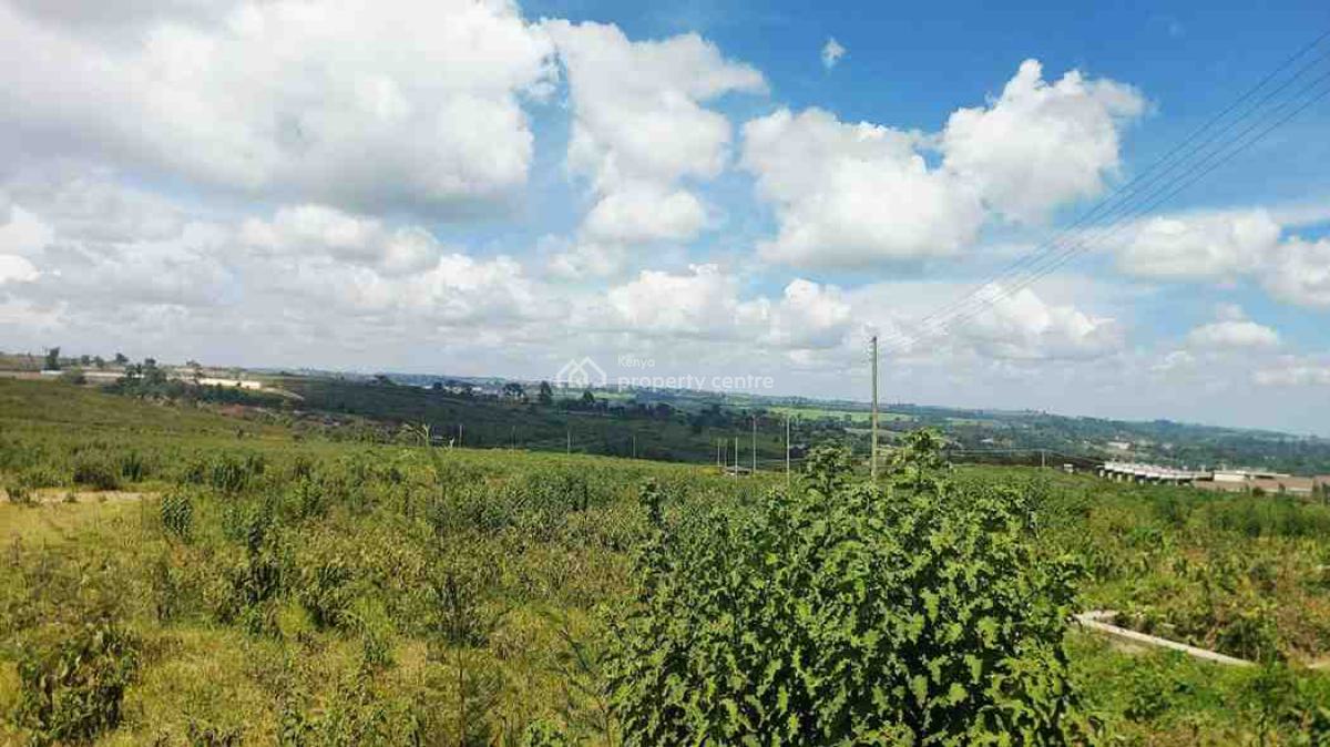 Plots in Tilisi Views, Tilisi, Limuru Central, Kiambu, Residential Land for Sale