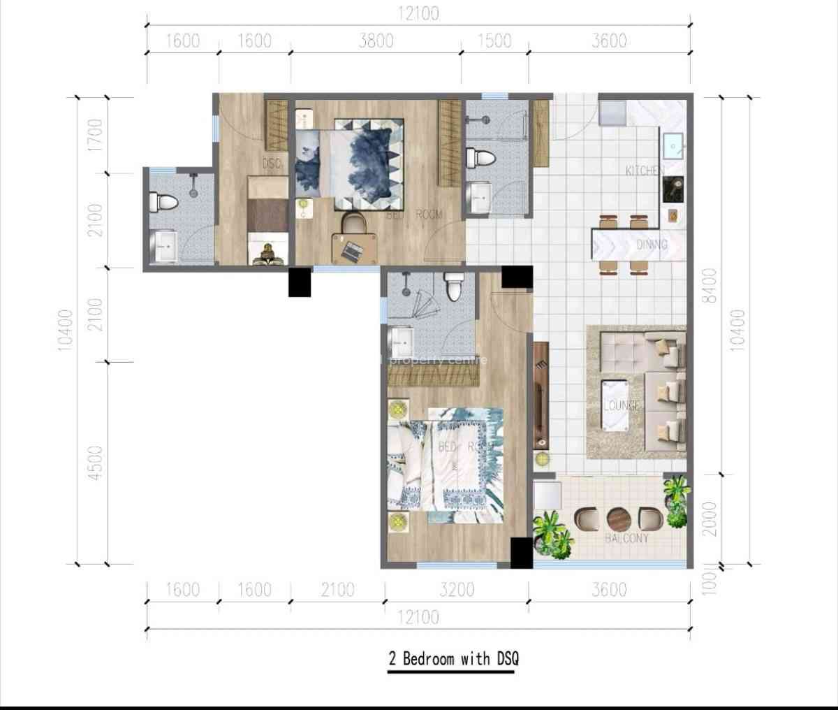 One & Two Bedroom Apartments on Riverside Drive, Riverside Drive, Westlands, Nairobi, Apartment for Sale