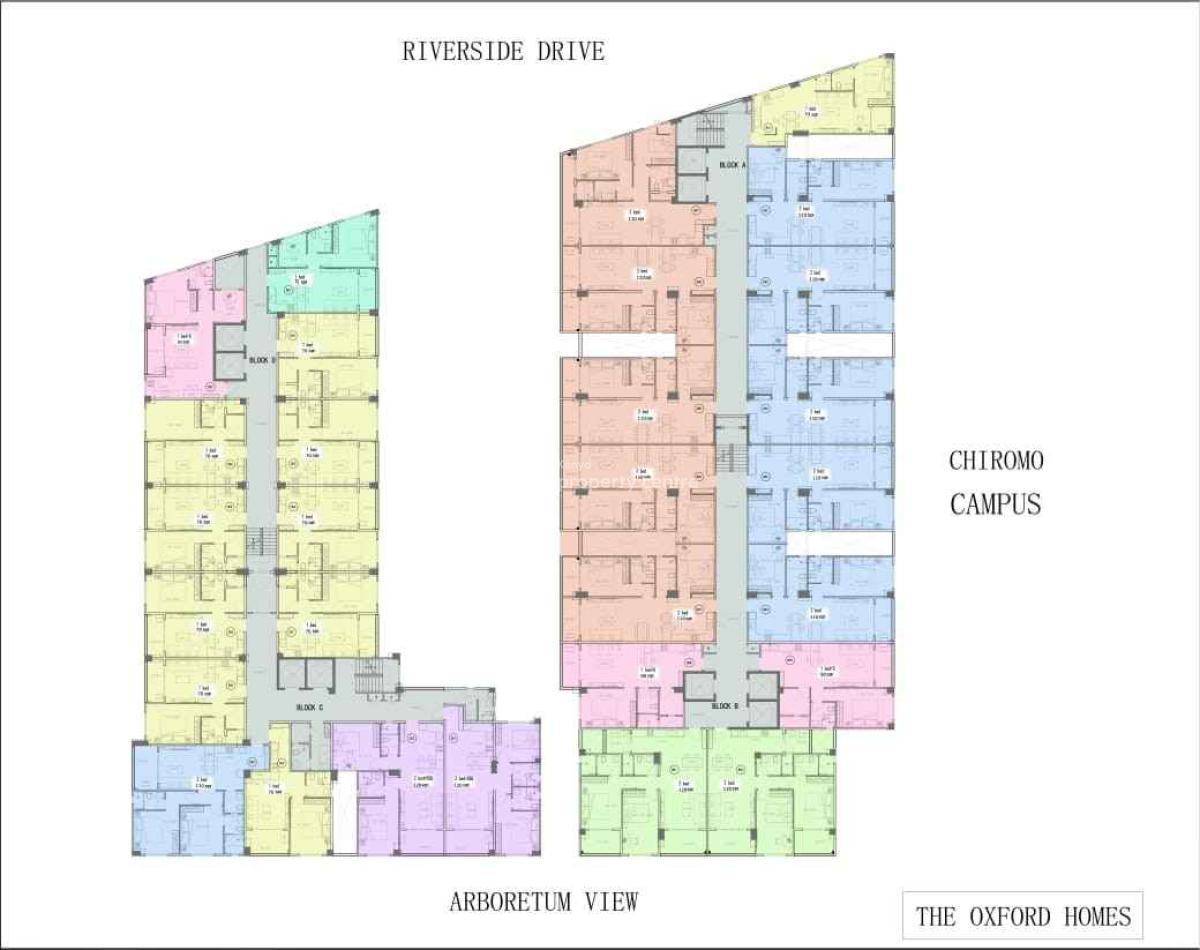 One & Two Bedroom Apartments on Riverside Drive, Riverside Drive, Westlands, Nairobi, Apartment for Sale