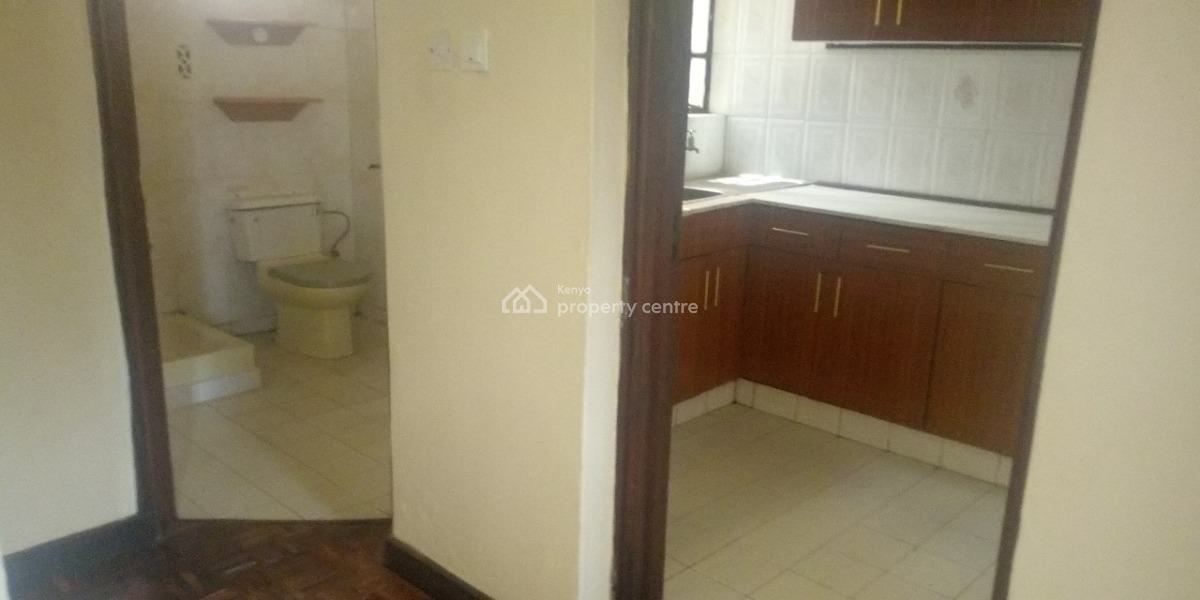 One (1) Bedroom Spacious Apartment on Ground Floor, Near Kenton College, Kileleshwa, Nairobi, Apartment for Rent