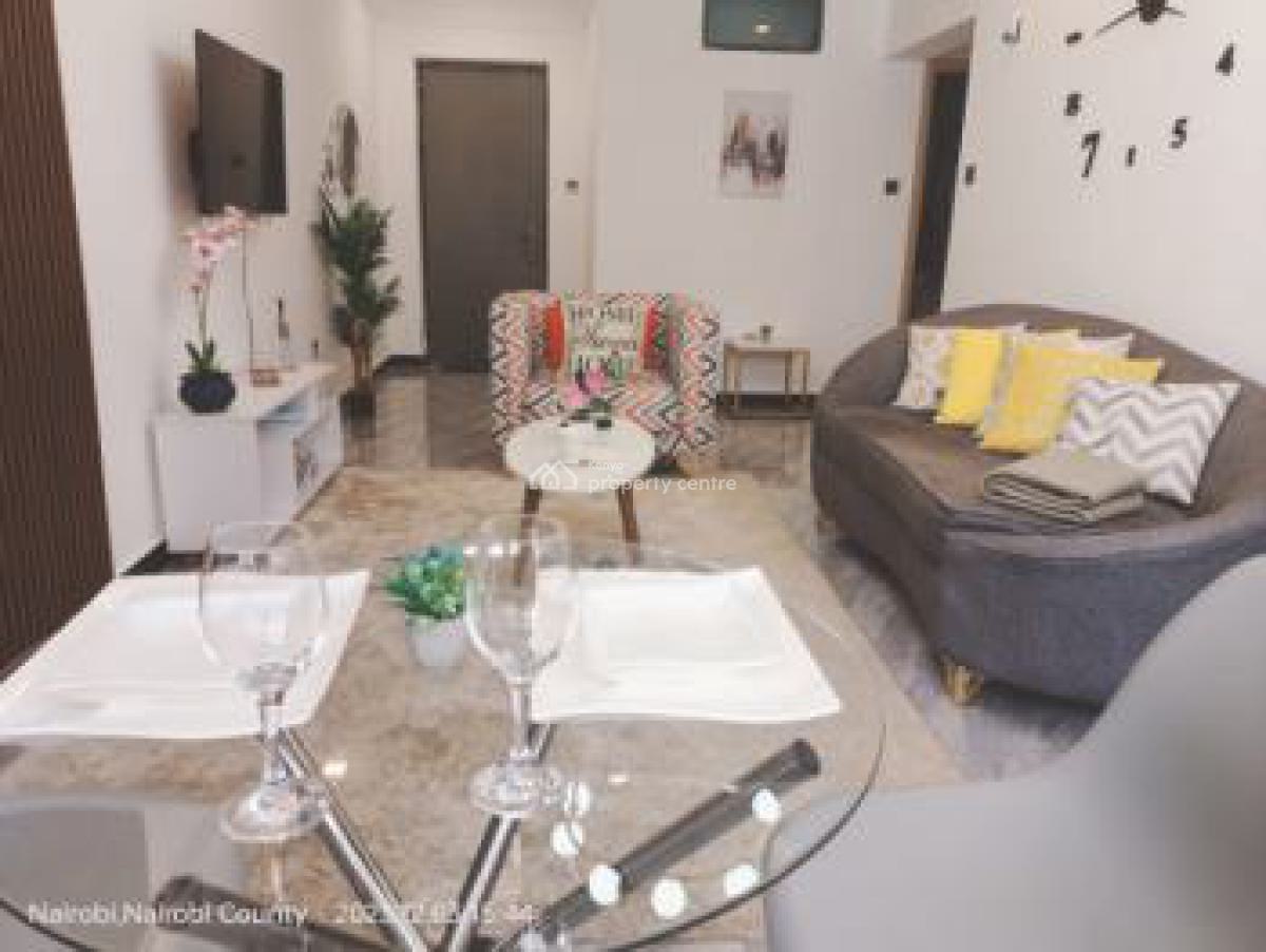 1bedroom Furnished and Serviced Kilimani., Wood  Avenue/kilimani Estate., Kilimani, Nairobi, Apartment for Rent