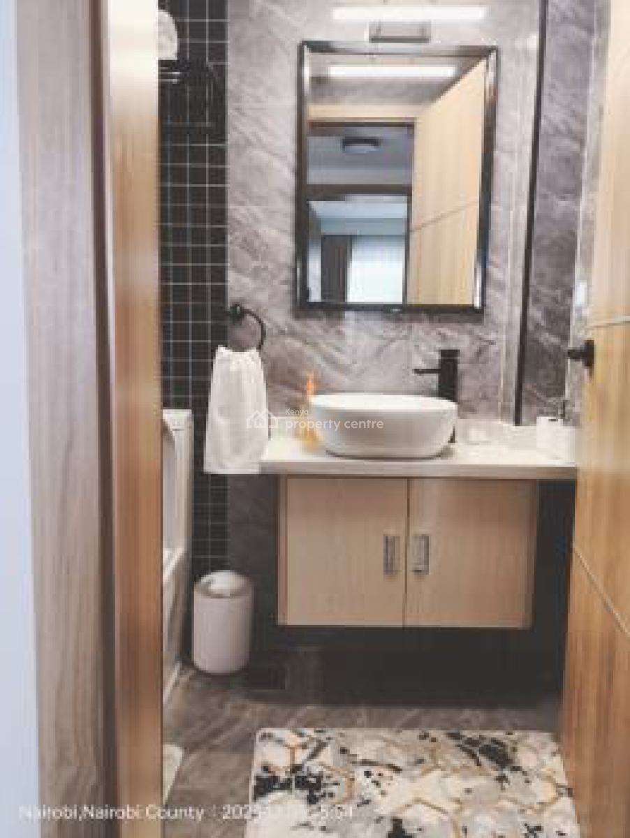 1bedroom Furnished and Serviced Kilimani., Wood  Avenue/kilimani Estate., Kilimani, Nairobi, Apartment for Rent