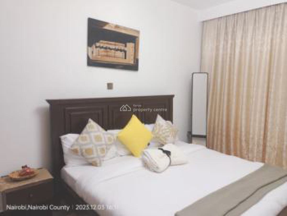 1bedroom Furnished and Serviced Kilimani., Wood  Avenue/kilimani Estate., Kilimani, Nairobi, Apartment for Rent