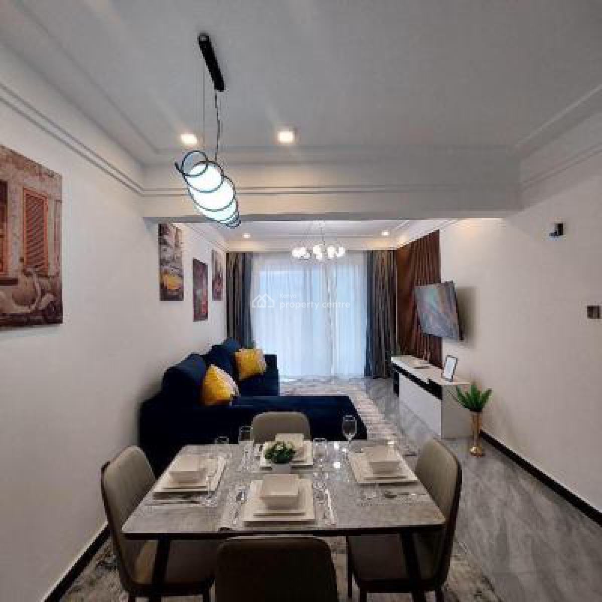 Luxury Modern 1 Bedroom Furnished and Serviced., Wood Avenue/kilimani Estate., Kilimani, Nairobi, Apartment for Rent