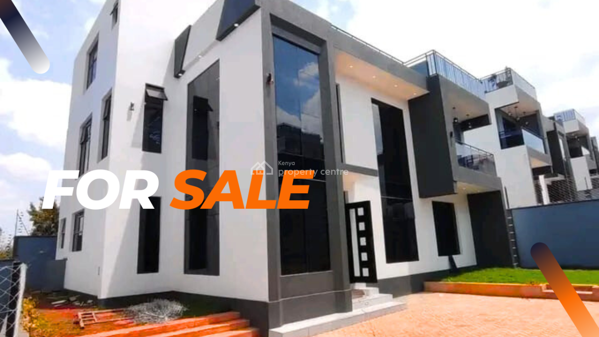 5 Bedroom Flat Roof Townhouse, Mugutha, Ruiru, Kiambu, Townhouse for Sale