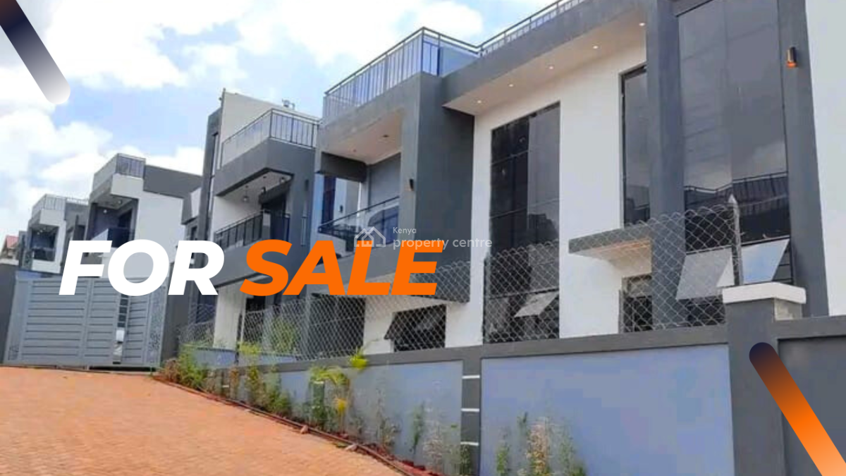 5 Bedroom Flat Roof Townhouse, Mugutha, Ruiru, Kiambu, Townhouse for Sale