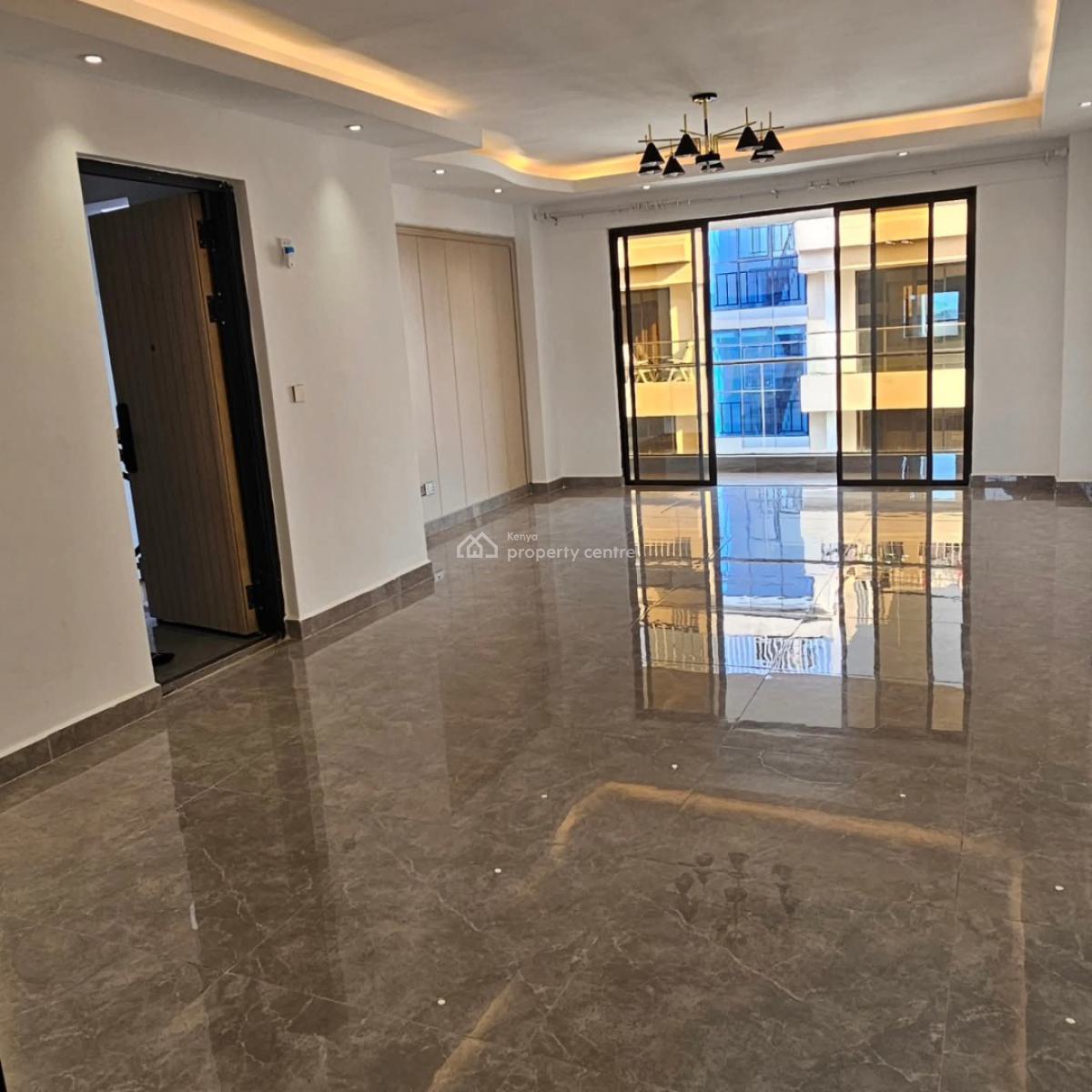 Modern 4 Bedroom Plus Sq, Kilimani, Nairobi, Apartment for Rent