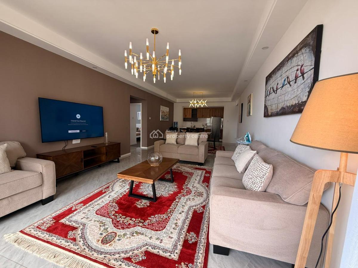 Two Bedroom Fully Furnished Apartment in Hurlingham, Off Lenana Road, Kilimani, Nairobi, Apartment for Rent