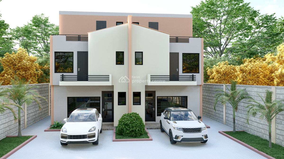 Beautiful 4bedroom Maisonette All Ensuite with Roof Terrace in Kikuyu., Kikuyu, Kiambu, House for Sale