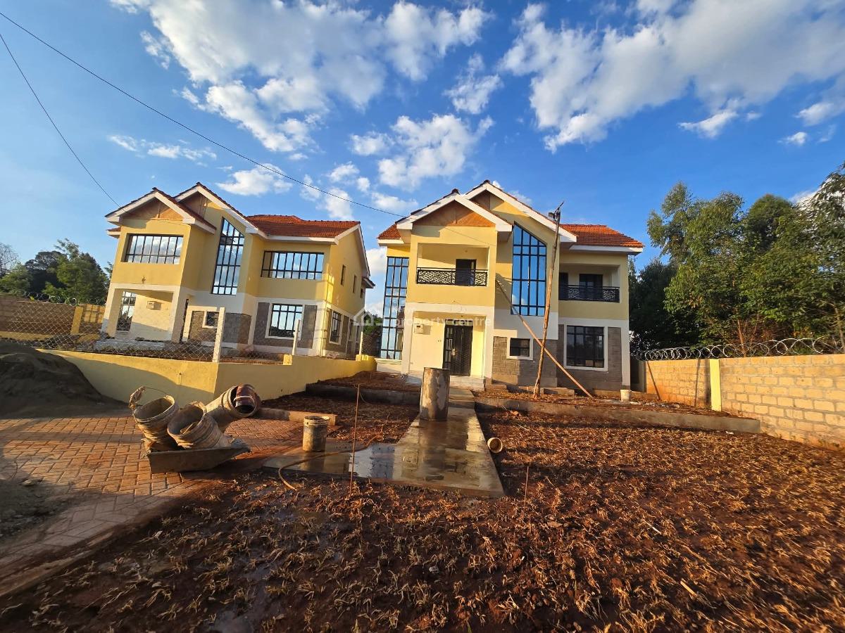 New 4bedroom Maisonette All Ensuite with Dsq on an Eighth in Kikuyu., Kikuyu, Kiambu, House for Sale