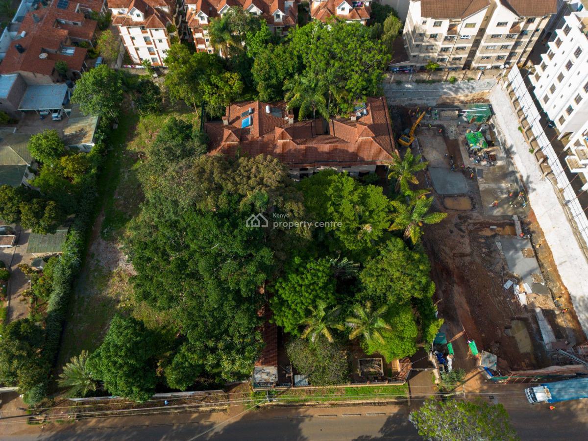 0.66 Acre Rectangular Plot, Raphta Road, Westlands, Nairobi, Mixed-use Land for Sale