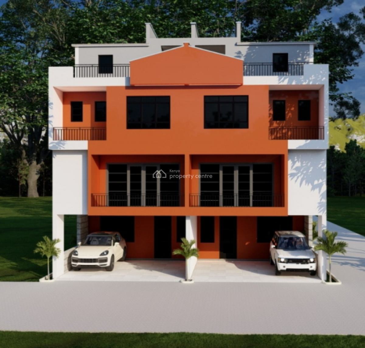 Modern 4 Bedroom Maisonette All Ensuite with Roof Terrace in Kikuyu., 400 Meters From The Tarmac Road, Kikuyu, Kiambu, House for Sale