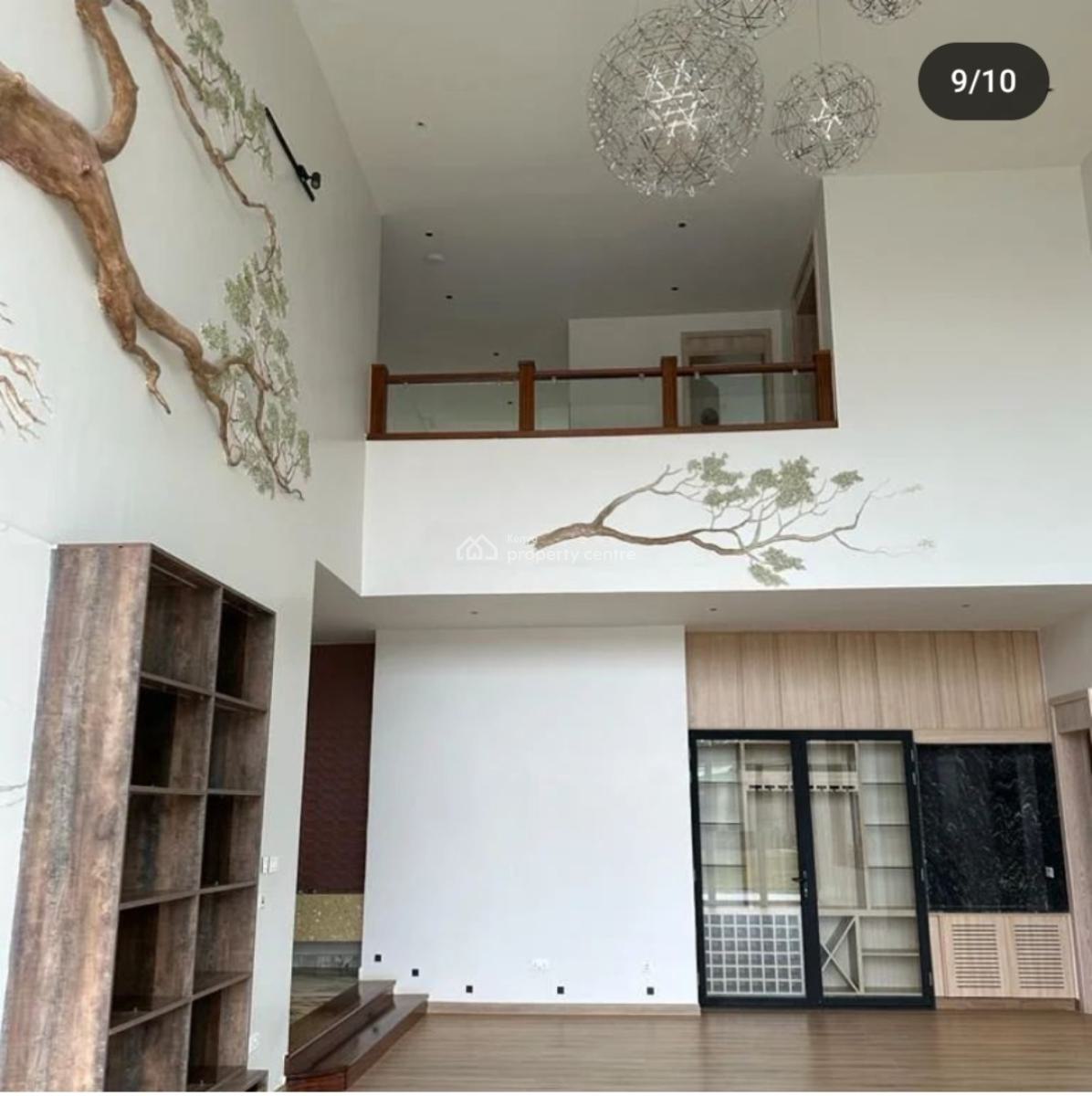 Exquisite 6 Bedroom Flatroof House with Pool Dsq on 0.7acres in Runda., Runda, Westlands, Nairobi, House for Sale