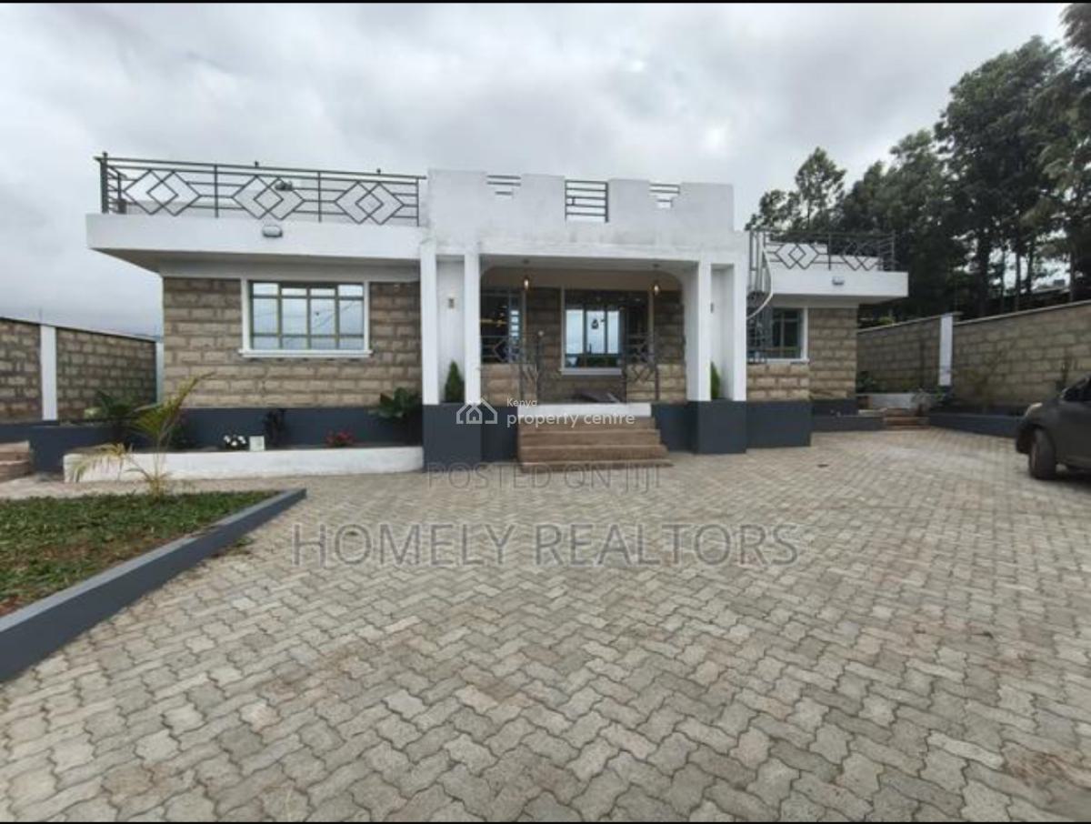 4bedroom Flatroof House Master Ensuite/dsq on Eighth in Kibiko, Ngong., 600 Meters From The Tarmac Road, Ngong, Kajiado, House for Sale