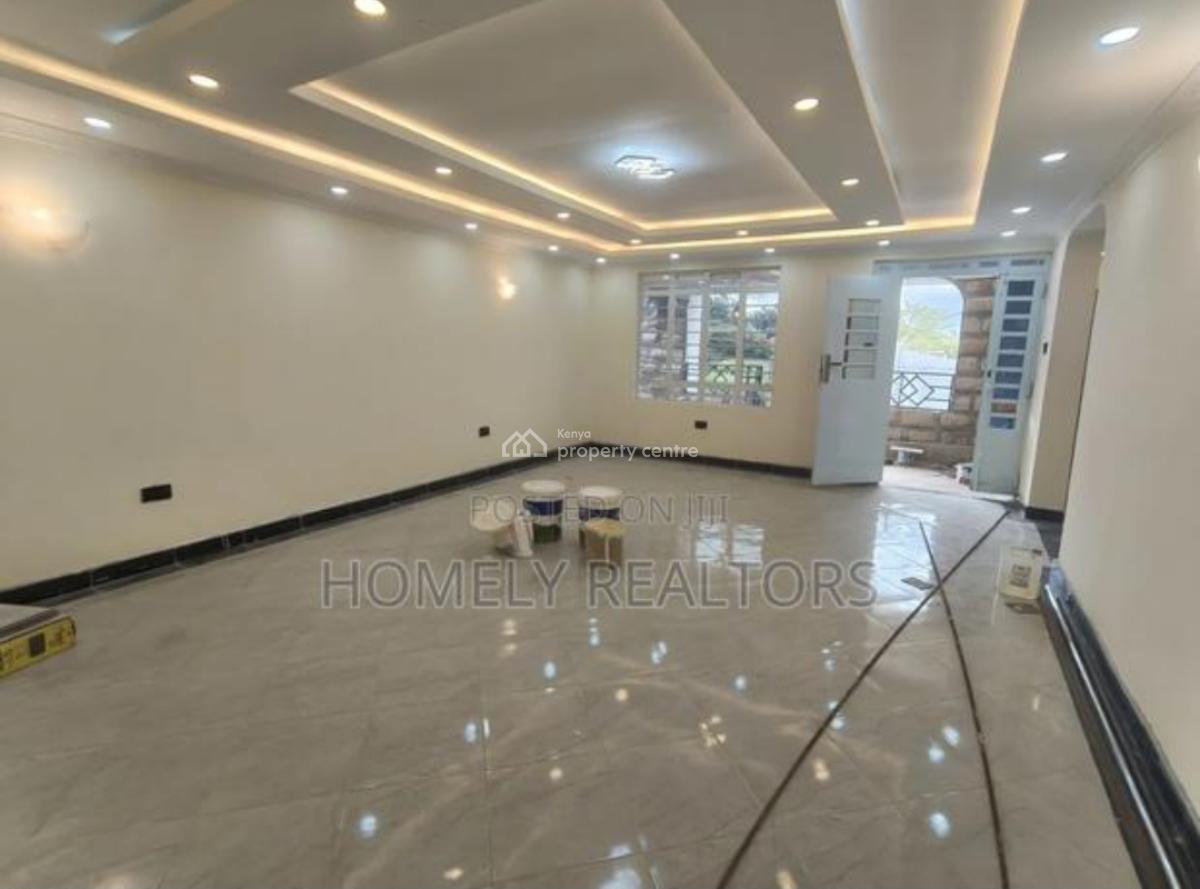 4bedroom Flatroof House Master Ensuite/dsq on Eighth in Kibiko, Ngong., 600 Meters From The Tarmac Road, Ngong, Kajiado, House for Sale