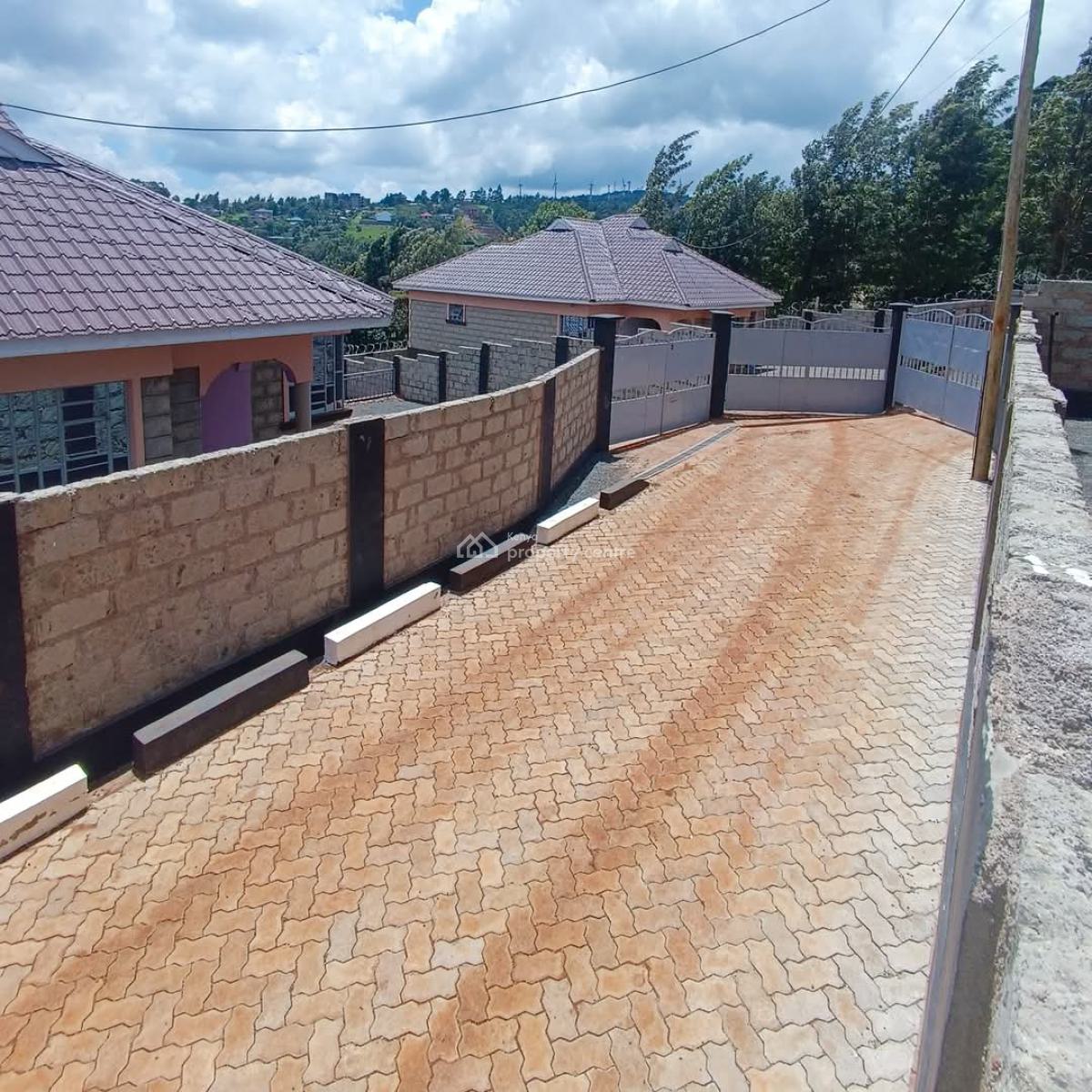 Newly Built 3bedroom Bungalow All Ensuite with Sq in Kibiko, Ngong., 400 Meters From The Tarmac Road, Ngong, Kajiado, House for Sale