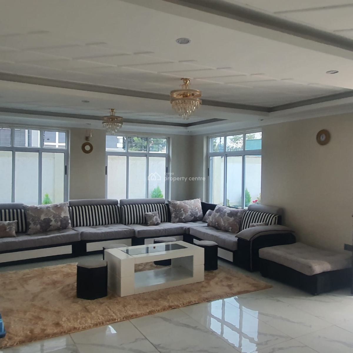 Furnished 4 Bedroom Maisonette All Ensuite Sq/gazebo in Ngong., a Few Meters From The Tarmac Road, Ngong, Kajiado, House for Sale