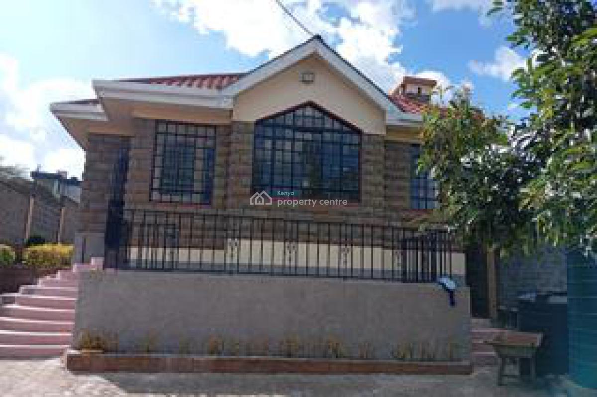 New 3 Bedroom Master Ensuite Bungalow with Sq on Eighth Acre in Rongai, 500 Meters From The Tarmac Road, Ongata Rongai, Kajiado, House for Sale