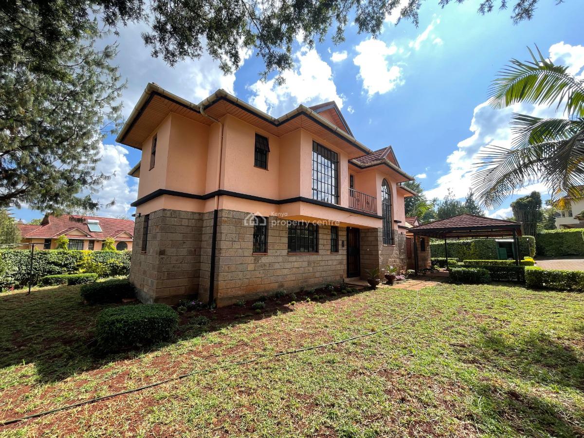 Magnificent 4 Bedrooms House in Gated Community, Runda Estate, Runda, Westlands, Nairobi, House for Rent