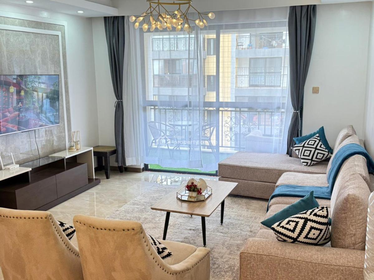 Luxurious 3 Bedroom Fully Furnished Apartment in Kilimani, Kilimani, Kilimani, Nairobi, Apartment for Rent