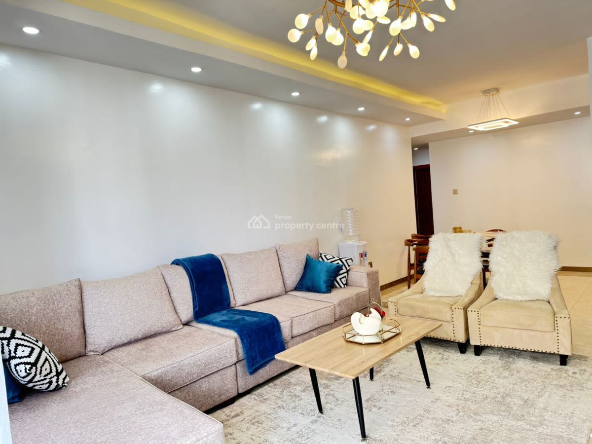 Luxurious 3 Bedroom Fully Furnished Apartment in Kilimani, Kilimani, Kilimani, Nairobi, Apartment for Rent