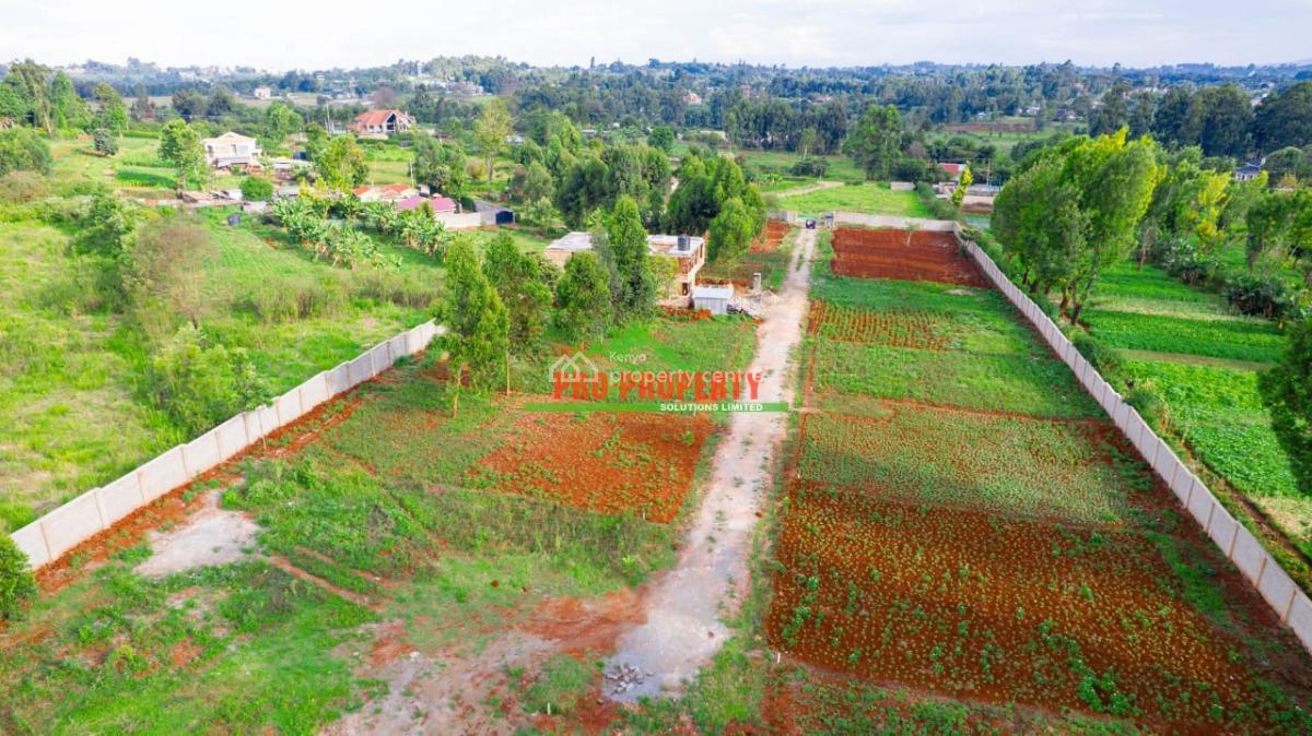 Residential Plots, Ondiri, Kikuyu, Kiambu, Residential Land for Sale