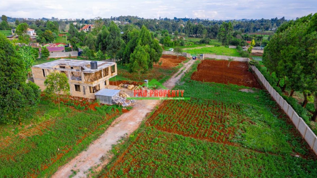 Residential Plots, Ondiri, Kikuyu, Kiambu, Residential Land for Sale