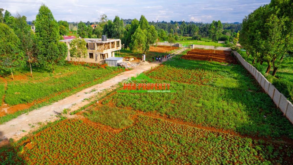 Residential Plots, Ondiri, Kikuyu, Kiambu, Residential Land for Sale