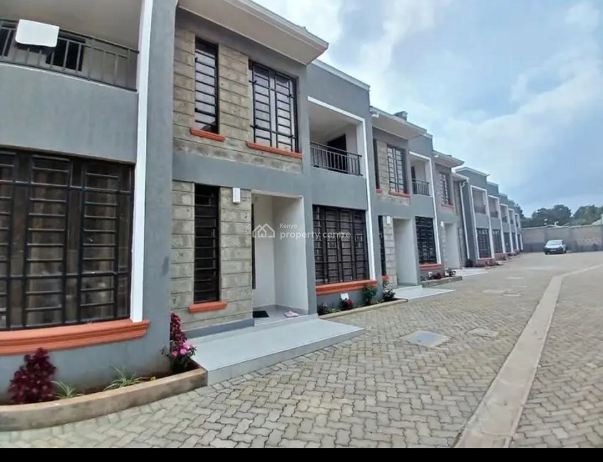Modern 4bedroom Maisonette Master Ensuite in Undiri Kikuyu, 500 Meters From The Tarmac Road, Kikuyu, Kiambu, House for Sale
