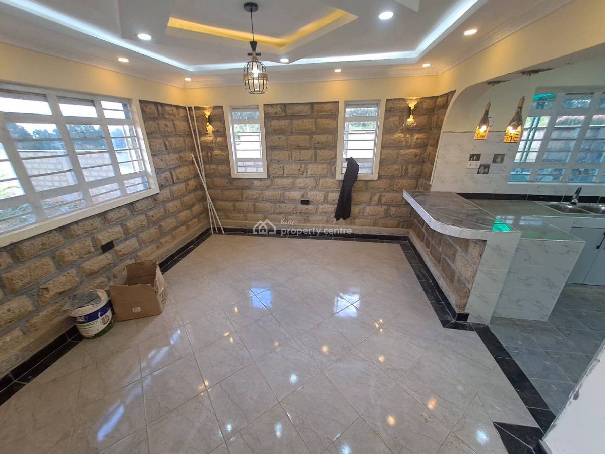 4bedroom Flatroof House Master Ensuite/dsq on Eighth in Kibiko, Ngong., 500 Meters From The Tarmac Road, Ngong, Kajiado, House for Sale